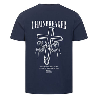 Chainbreaker Shirt Detailansicht, Mountain Movers christliche Streetwear