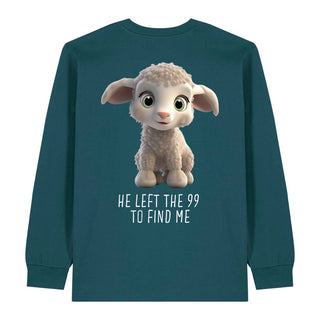 Left the 99 Sheep Longsleeve BackPrint Detailansicht, Mountain Movers christliche Streetwear