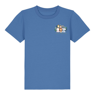Saved by Noah Tierchen Kinder T-Shirt Detailansicht, Mountain Movers christliche Streetwear
