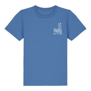 Food for 5000 Kinder T-Shirt Detailansicht, Mountain Movers christliche Streetwear