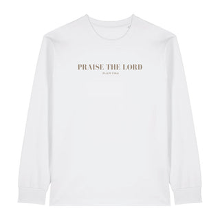 Praise The Lord Longsleeve Variante, Mountain Movers christliches Design