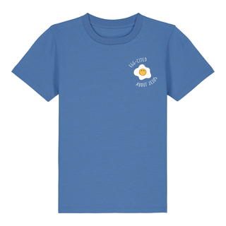 Egg Cited Kinder T-Shirt Detailansicht, Mountain Movers christliche Streetwear