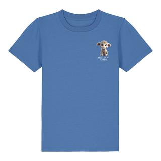 Left the 99 Sheep klein Kinder T-Shirt Detailansicht, Mountain Movers christliche Streetwear