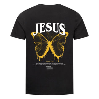 Jesus Butterfly Shirt Variante, Mountain Movers christliches Design