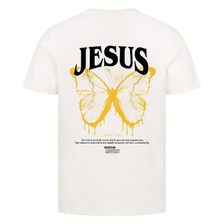 Jesus Butterfly Shirt Variante, Mountain Movers christliches Design