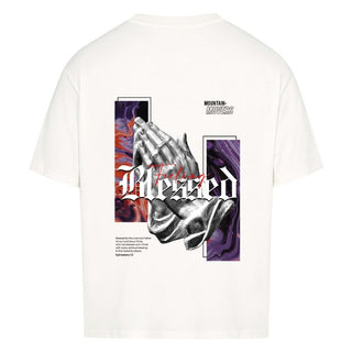 Feeling Blessed Oversize Shirt Variante, Mountain Movers christliches Design