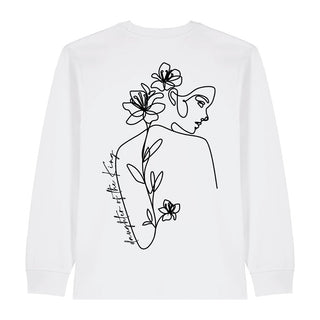 Daughter of the King Longsleeve BackPrint Variante, Mountain Movers christliches Design