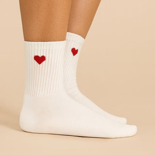 Herz Socken Variante, Mountain Movers christliches Design