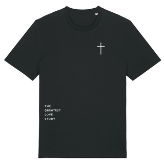 Love Story Shirt Variante, Mountain Movers christliches Design