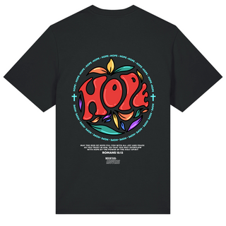 Hope Romans 15:13 Oversized Shirt Variante, Mountain Movers christliches Design