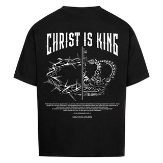 Christ is King Easter Oversize Shirt Variante, Mountain Movers christliches Design