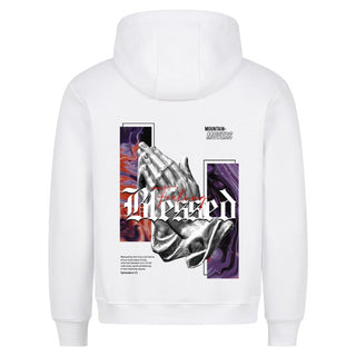 Feeling Blessed Hoodie Variante, Mountain Movers christliches Design