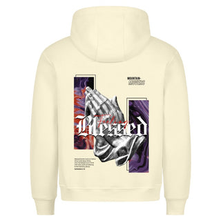 Feeling Blessed Hoodie Variante, Mountain Movers christliches Design