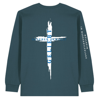 Jesus Is King Curved Longsleeve