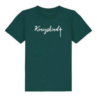 Königskind Kinder T-Shirt Detailansicht, Mountain Movers christliche Streetwear