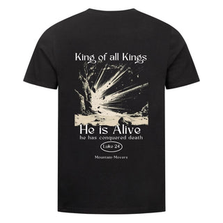 He is Alive Shirt Variante, Mountain Movers christliches Design
