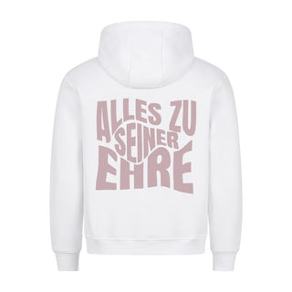 Alles zu seiner Ehre Hoodie Backprint Variante, Mountain Movers christliches Design