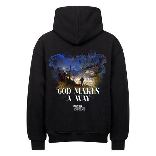 God makes a Way Oversized Hoodie Rugprint