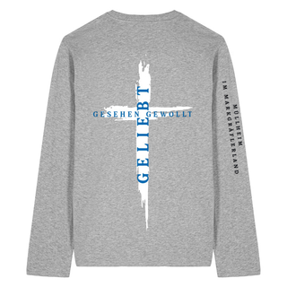 Jesus Is King Curved Longsleeve