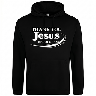 Thank you Jesus Hoodie Front- & Backprint (TYJ)