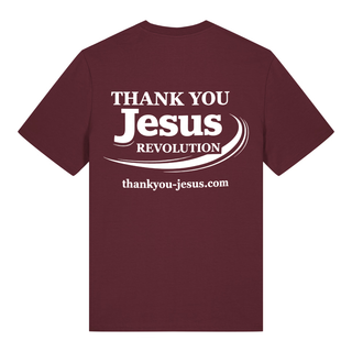 Jesus is King minimalist shirt back print