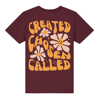 Created Chosen Called Kinder T-Shirt Backprint