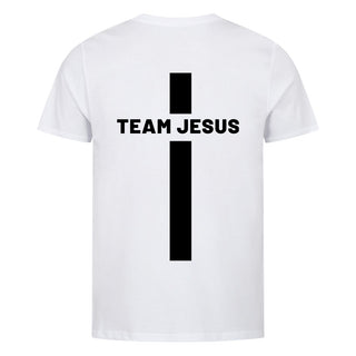 Team Jesus Detailansicht, Mountain Movers christliche Streetwear