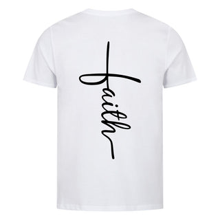 Faith Cross Shirt Backprint