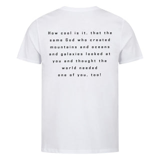 How cool Shirt Backprint Variante, Mountain Movers christliches Design