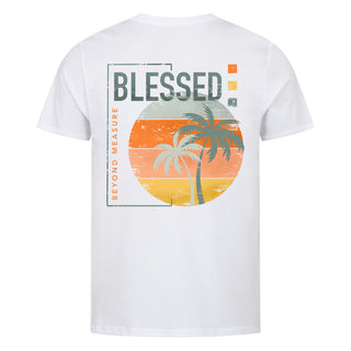 Blessed Retro Variante, Mountain Movers christliches Design