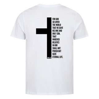 John 3:16 Detailansicht, Mountain Movers christliche Streetwear