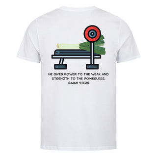 Power Lauch Gym Shirt Backprint