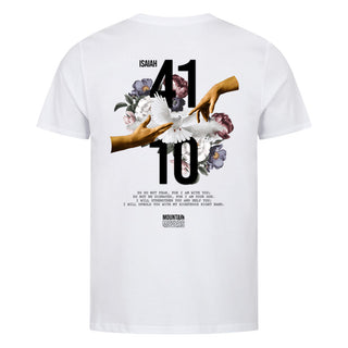 Jesaja 41:10 Shirt Backprint Variante, Mountain Movers christliches Design