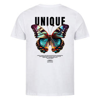 Unique Butterfly Shirt Backprint Variante, Mountain Movers christliches Design