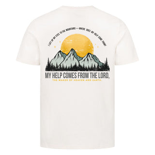 My help comes from the lord  Shirt Backprint