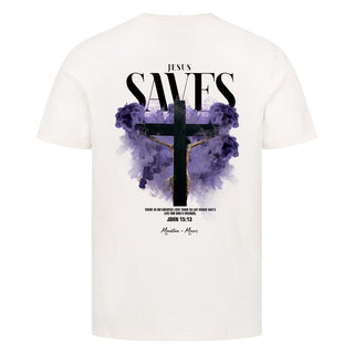 Jesus Saves Streetwear Shirt Backprint