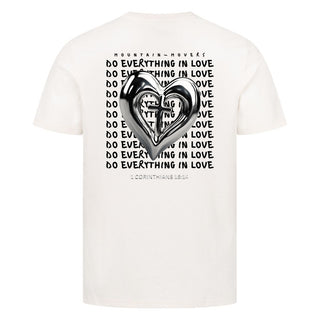Do everything in love heart Shirt Backprint