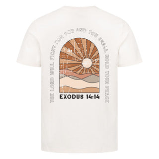 Exodus 14:14 Shirt Backprint