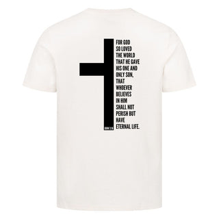 John 3:16 Detailansicht, Mountain Movers christliche Streetwear