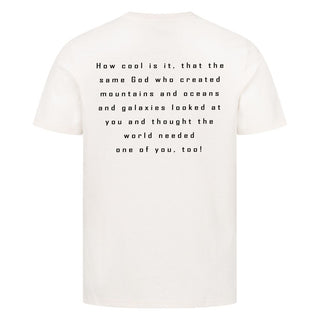 How cool Shirt Backprint Detailansicht, Mountain Movers christliche Streetwear