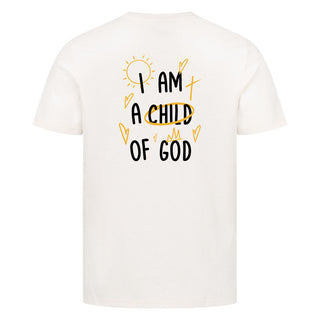 Child of God colour Shirt Backprint Detailansicht, Mountain Movers christliche Streetwear