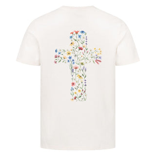 Flower Cross Shirt Backprint