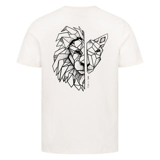 Lion x Lamb Shirt Backprint Detailansicht, Mountain Movers christliche Streetwear