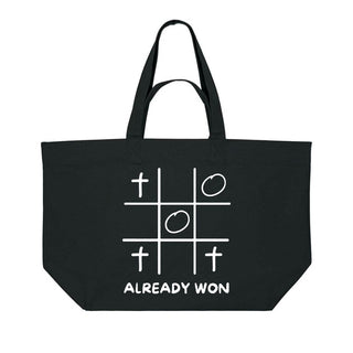 Already Won Shopping Bag, christliche Streetwear von Mountain Movers