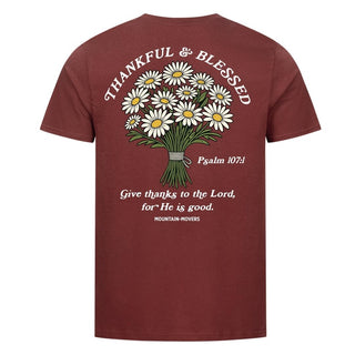 Thankful & Blessed Shirt Front & Back