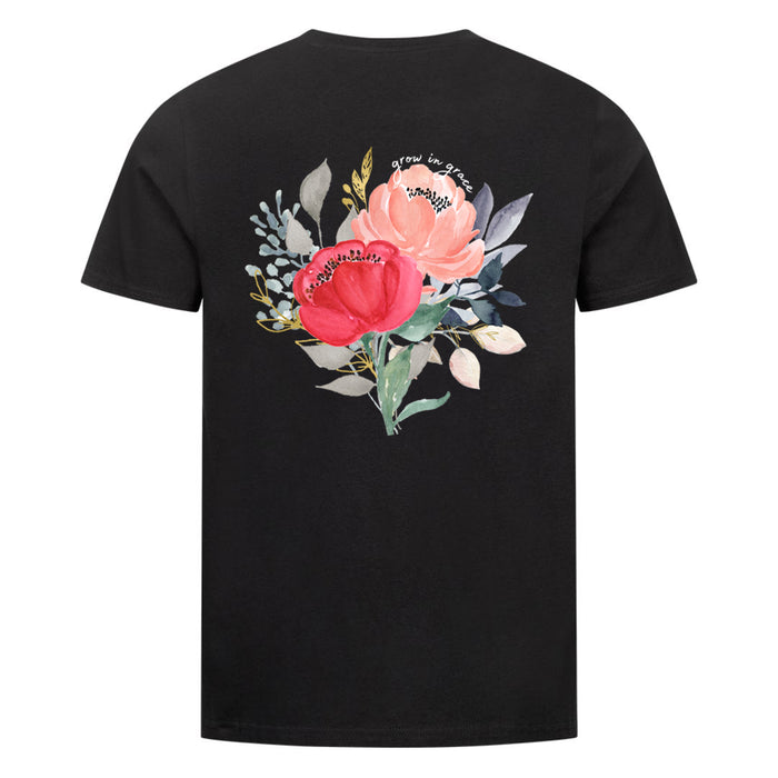 Grow in Grace Aquarell Shirt Backprint