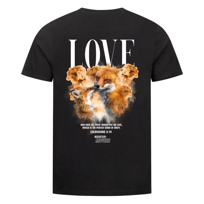 Love Fox Streetwear Shirt Backprint
