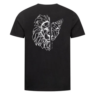 Lion x Lamb Shirt Backprint, christliche Streetwear von Mountain Movers