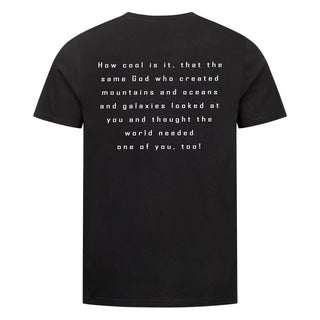 How cool Shirt Backprint Variante, Mountain Movers christliches Design