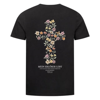 Mein Erlöser lebt  Shirt Backprint